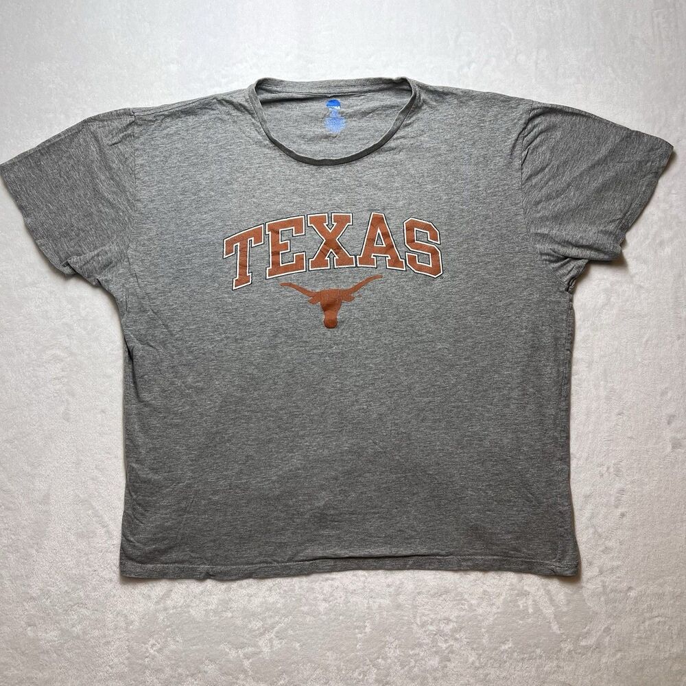 NCAA Texas Longhorn Women’s Short Sleeve T-Shirt Size 2XL Gray
